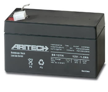 Aritech BS121n accu 12V / 1,2Ah