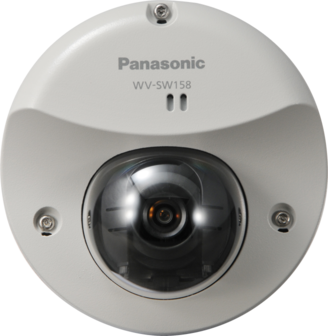 Panasonic WV-SW158 HD buitencamera met microfoon